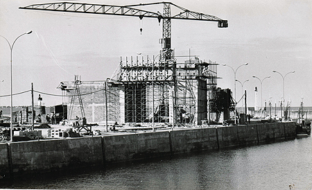 Construction de la criée