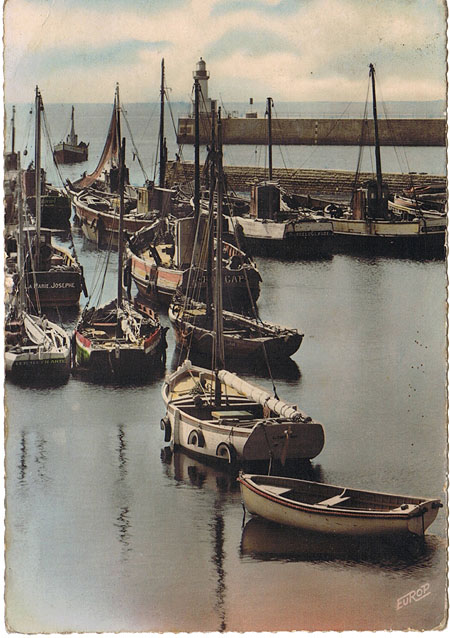 Flottille dans le port