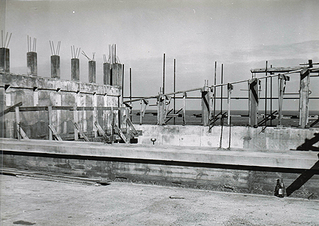 Construction de la criée