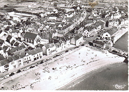 Vue aérienne plage de Garlahy