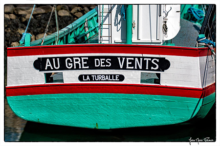 Tableau arrière du Au Gré des Vents