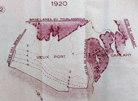 Carte et plan du port