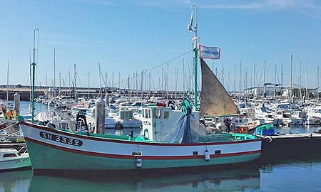 Au Gré des Vents au ponton