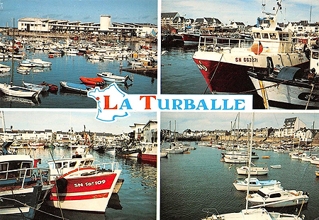 Carte postale du Port