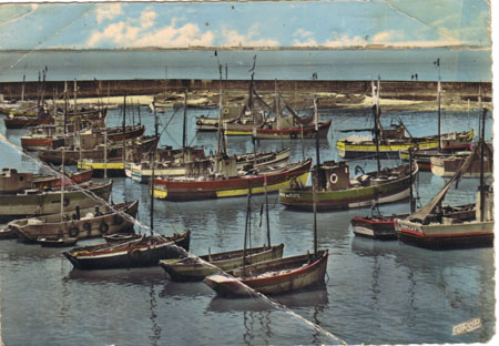 Flottille dans le port