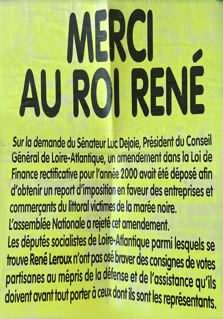 Merci au Roi RenŽ