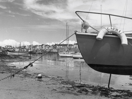 Le port du Sud à marée basse