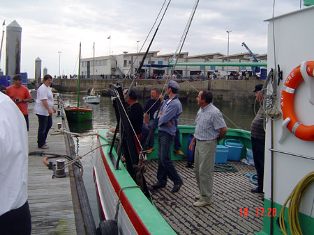 Retour à La Turballe du sardinier Au Gré des Vents