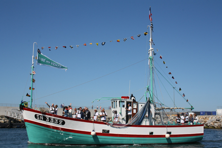 Le Au Gré des Vents sort du port, Yes !