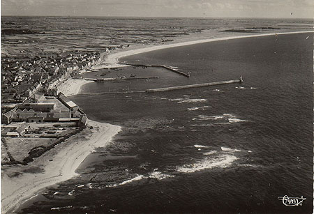 Le port vu du ciel