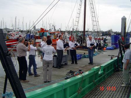 Retour à La Turballe du sardinier Au Gré des Vents