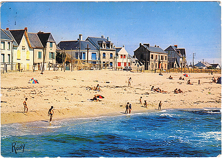 La plage des Bretons en été