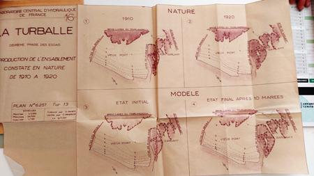 Carte et plan du port