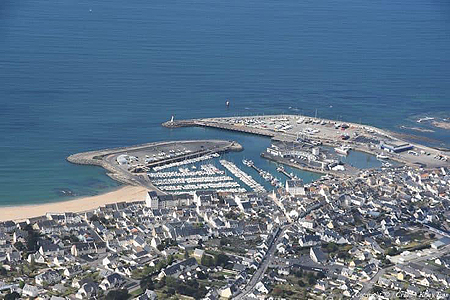 Port de La Turballe vue du ciel