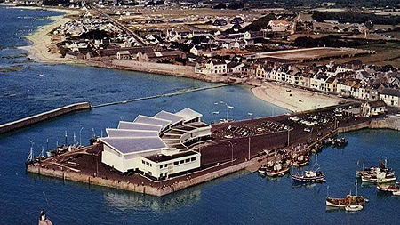 Le port vu d'un goéland