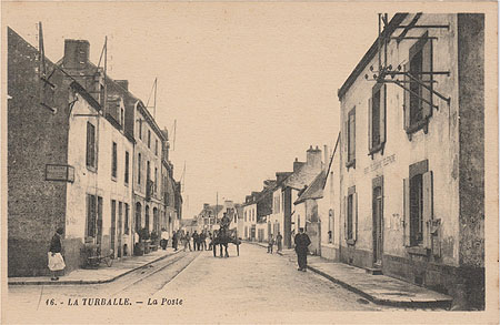 La poste dans la grande rue
