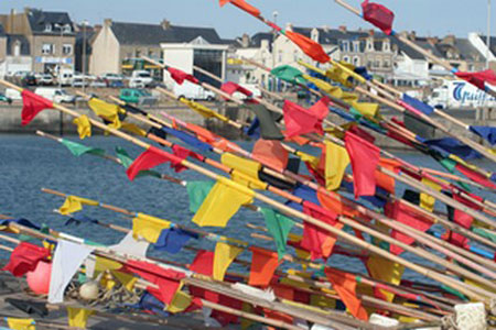 Pavillons de casiers
