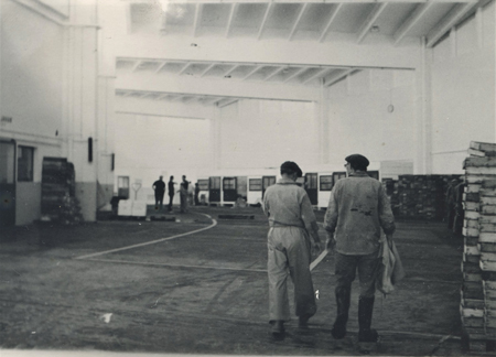 Intérieur de la nouvelle criée