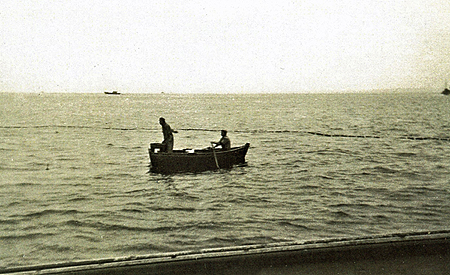 Canot en pêche