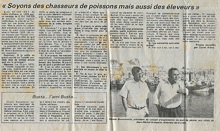 Soyons des chasseurs de poissons, mais aussi des éleveurs