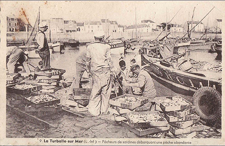 Débarquement du poisson