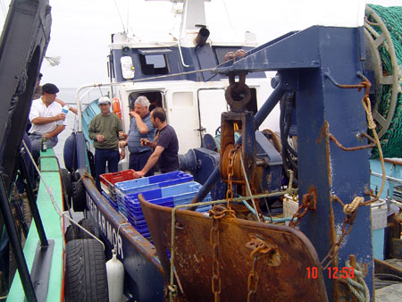 Retour à La Turballe du sardinier Au Gré des Vents