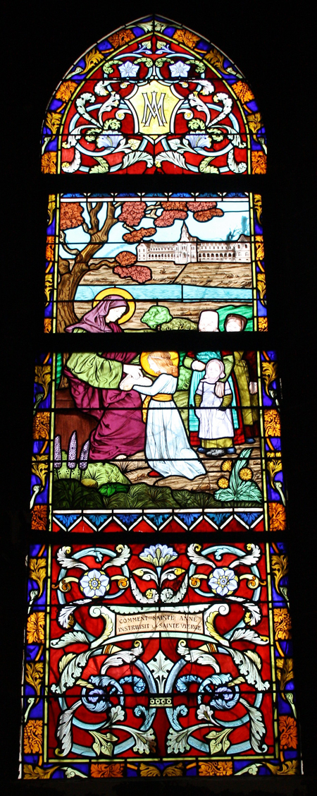 Vitrail de la chapelle de Pen-Bron