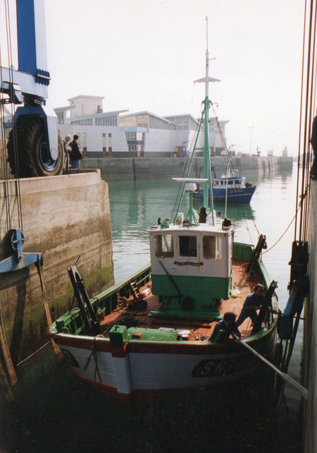 Le bateau Au Gré des Vents à Saint Nazaire