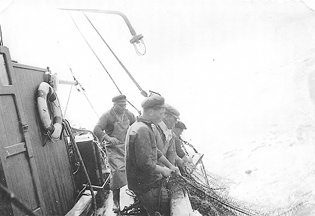 Remontée du filet