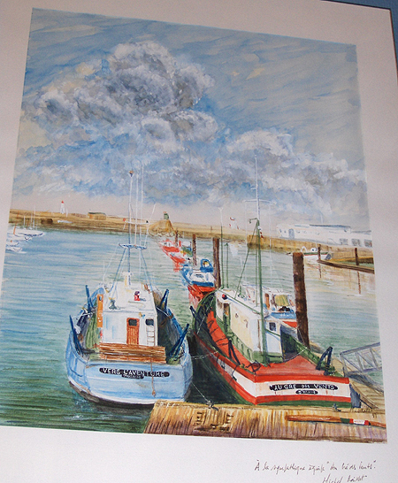 Aquarelle du Au Gré des Vents