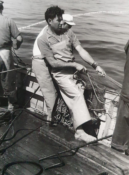 En pêche à la sardine