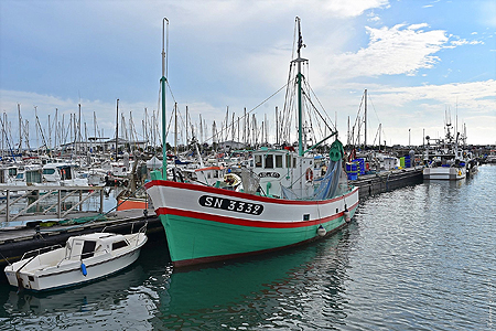 Au Gré des Vents au ponton