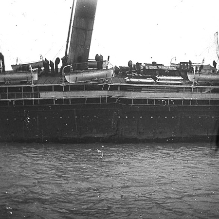 Echouage du Champagne à St Nazaire