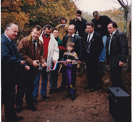 Inauguration du four à pain de Coispéan