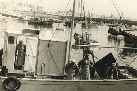 A bord du Marie-Christine