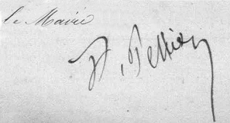 Sigature de René Pellier