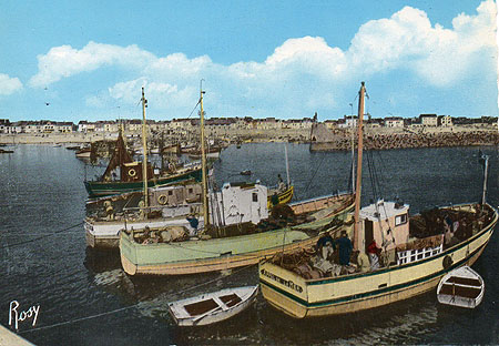 Dans l'avant port