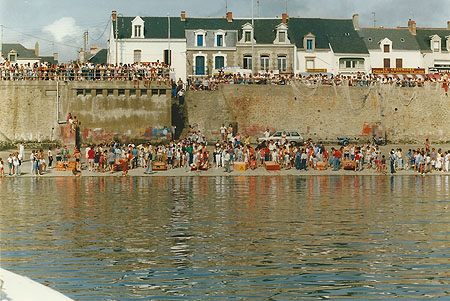 La coupe Sika, la foule sur les quais