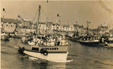 Sortie en mer pour la fête de Saint-Anne