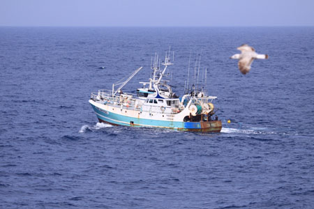 Le Magayant en mer