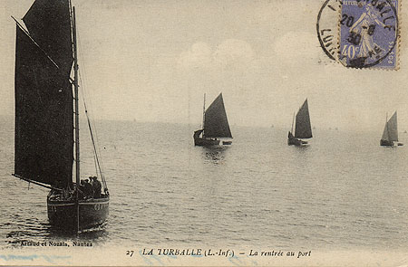 Rentrée au port