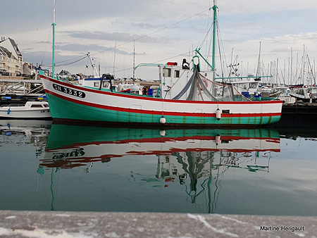 Au Gré des Vents au ponton