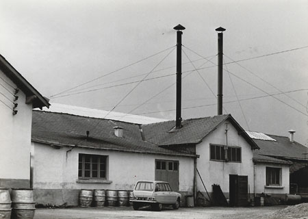 Les bâtiments de l'usine