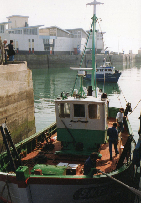 Le bateau Au Gré des Vents à Saint Nazaire
