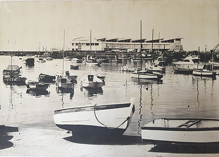 Le port dans les années 70