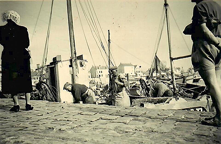 Débarquement du poisson