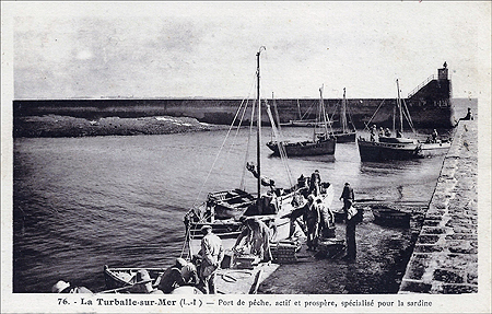 Débarquement du poisson