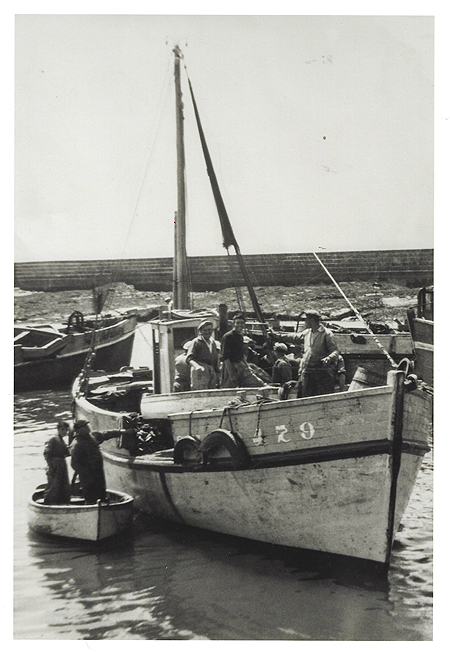 A bord du Fleur de France