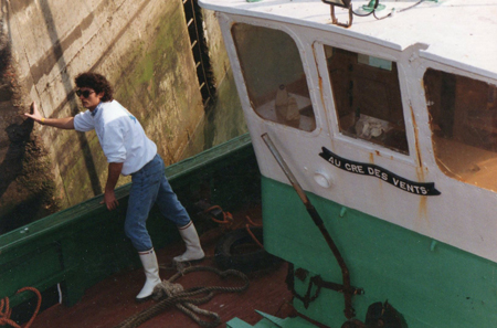 Le bateau Au Gré des Vents à Saint Nazaire