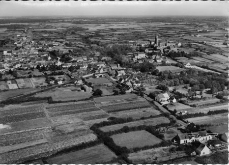 Photo aérienne de Trescalan, plan général